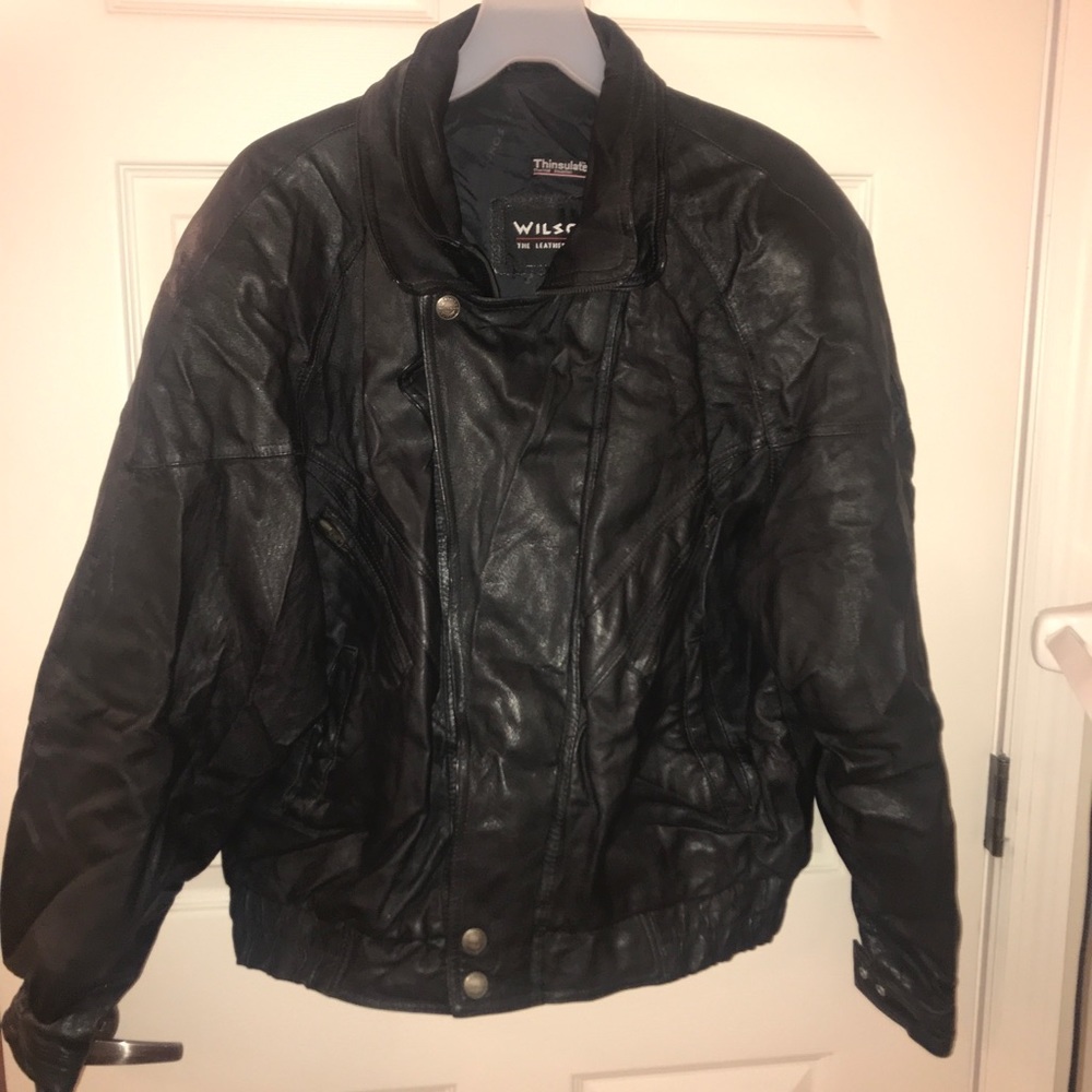 Wilson’s Leather Black Thinsulate Jacket